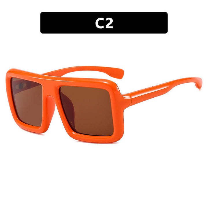 Women's sunglasses in a modern, rectangular design with high UV protection function Kalsten