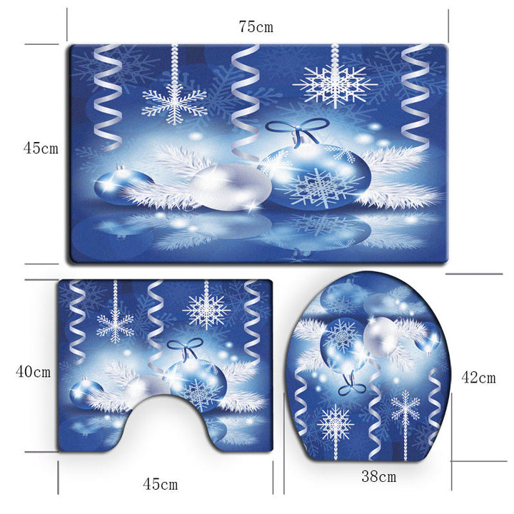 Christmas Themed Bathroom Set Kalsten