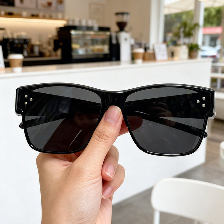 Bold Geometric Frame Sunglasses Kalsten