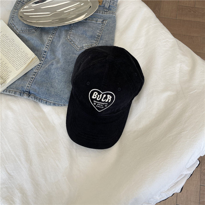 Women's Textured Corduroy Baseball Cap Kalsten