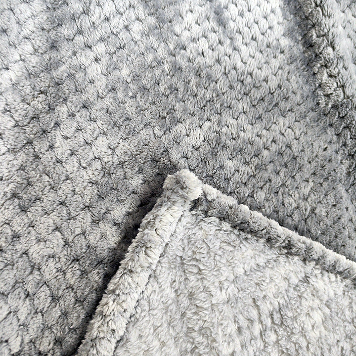 Women's cozy waffle texture blanket Kalsten