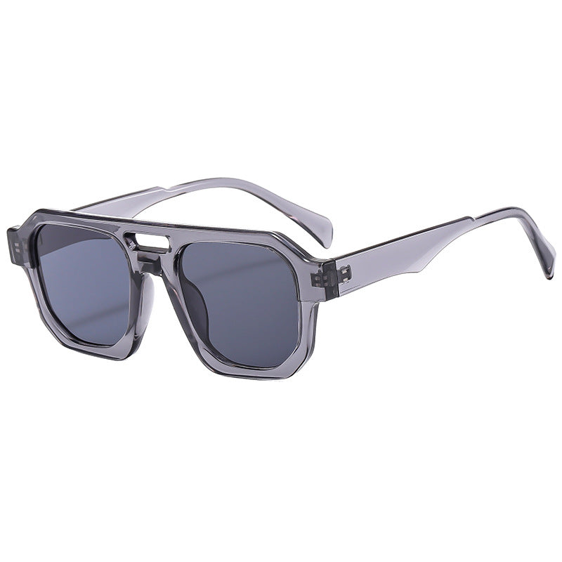 Women’s exclusive polygonal sunglasses with luxurious tortoiseshell pattern Kalsten