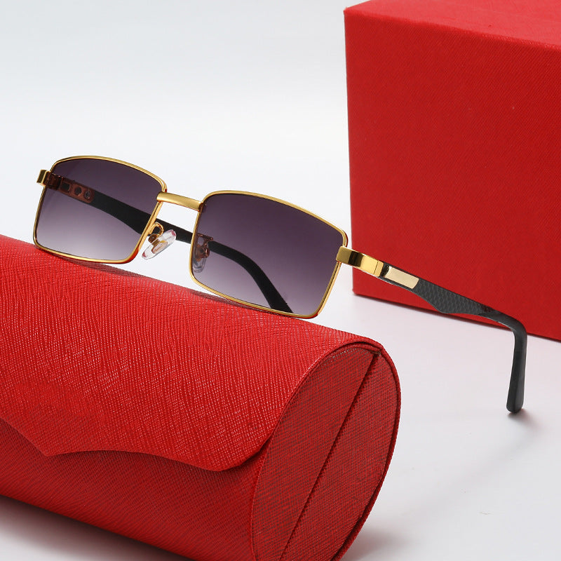 Ladies fashion half-frame glasses with elegant details Kalsten