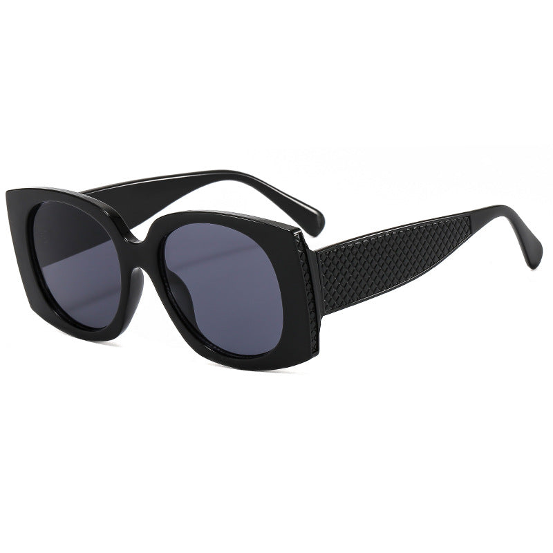 Women's fashionable oversized sunglasses with textured frame Kalsten