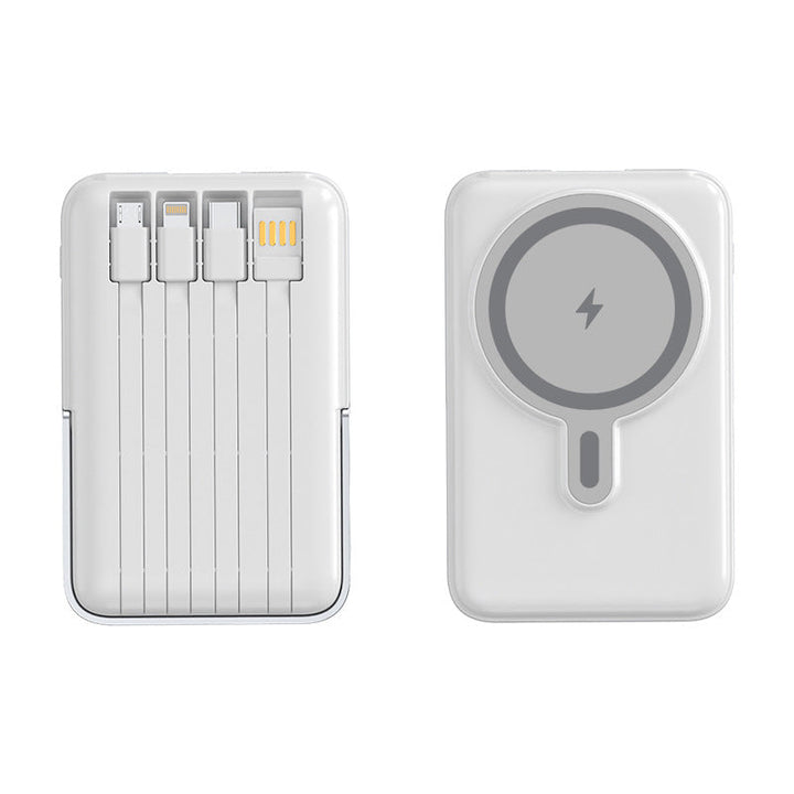 Portable power bank with multifunctional charging cables Kalsten