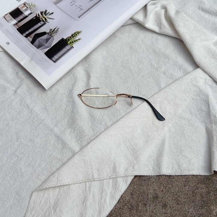 Retro-Inspired Oval Frame Glasses Kalsten