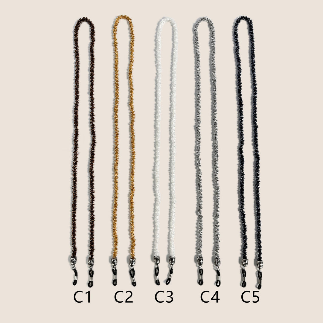 Elegant Beaded Eyewear Chain Kalsten