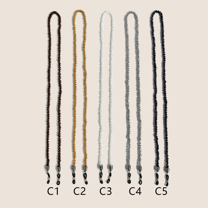 Elegant Beaded Eyewear Chain Kalsten