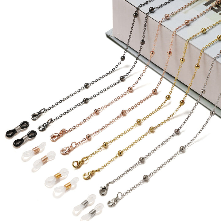 Premium Gold Beaded Eyewear Chain kalsten
