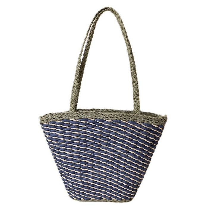 Braided Beach Bag with Wide, Sturdy Handles Kalsten