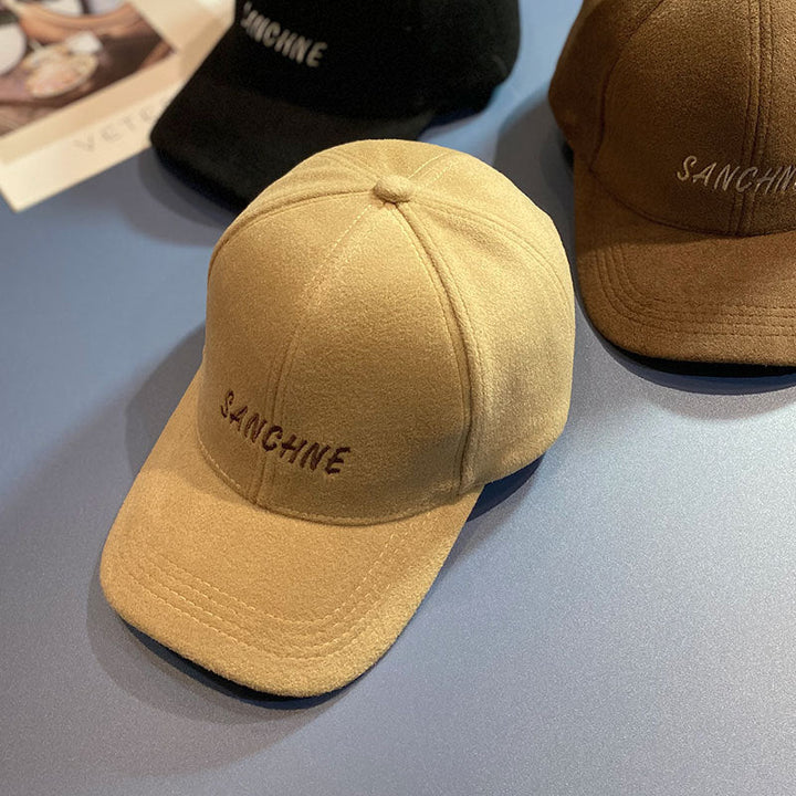 Women's Embroidered Wool Baseball Cap Kalsten