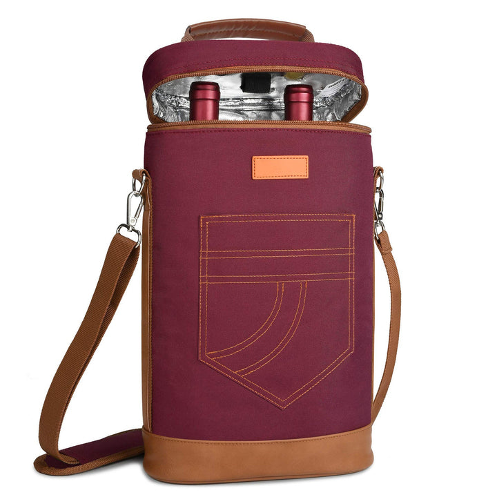 Unisex Insulated Bottle Transport Bag Kalsten