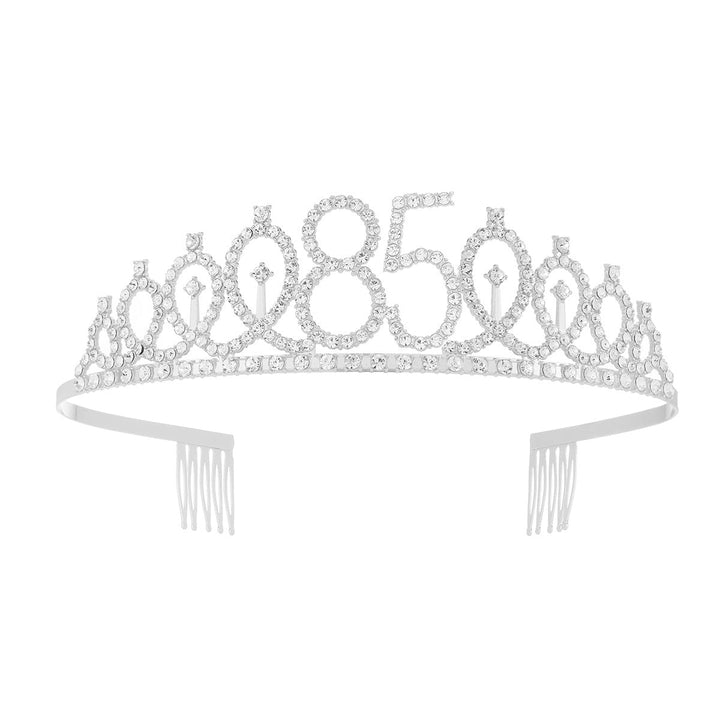Women's Crystal-Embellished Tiara with Elegant Design Kalsten