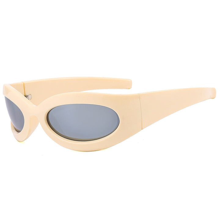 Women’s fashionable sunglasses with oval frame and modern finish Kalsten