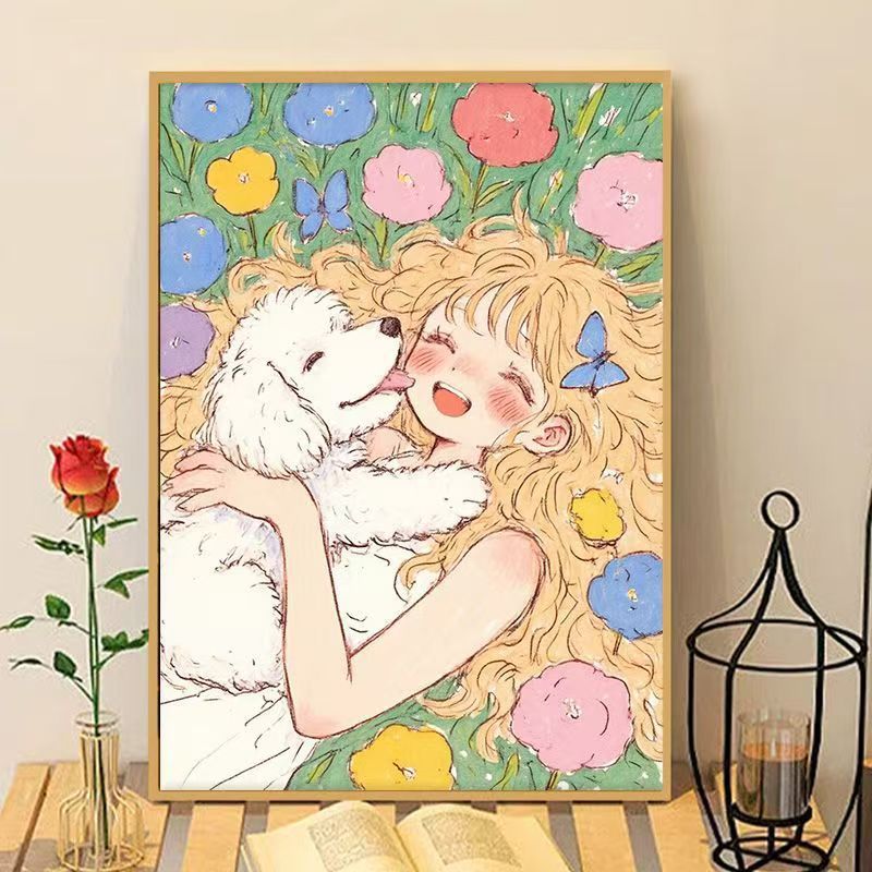 Whimsical Anime Art Print Kalsten