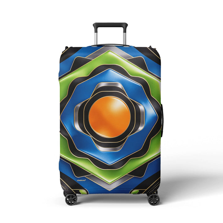 Ladies Luggage Protection with Modern Geometric Design Kalsten