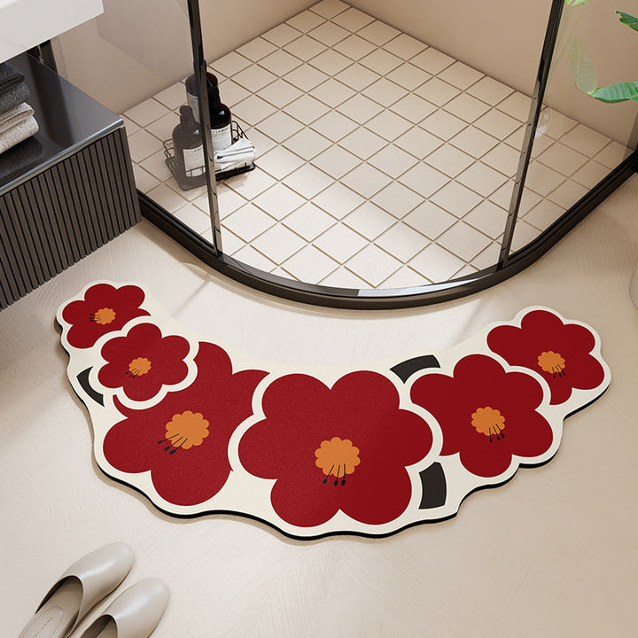 Decorative Shower Mat Kalsten