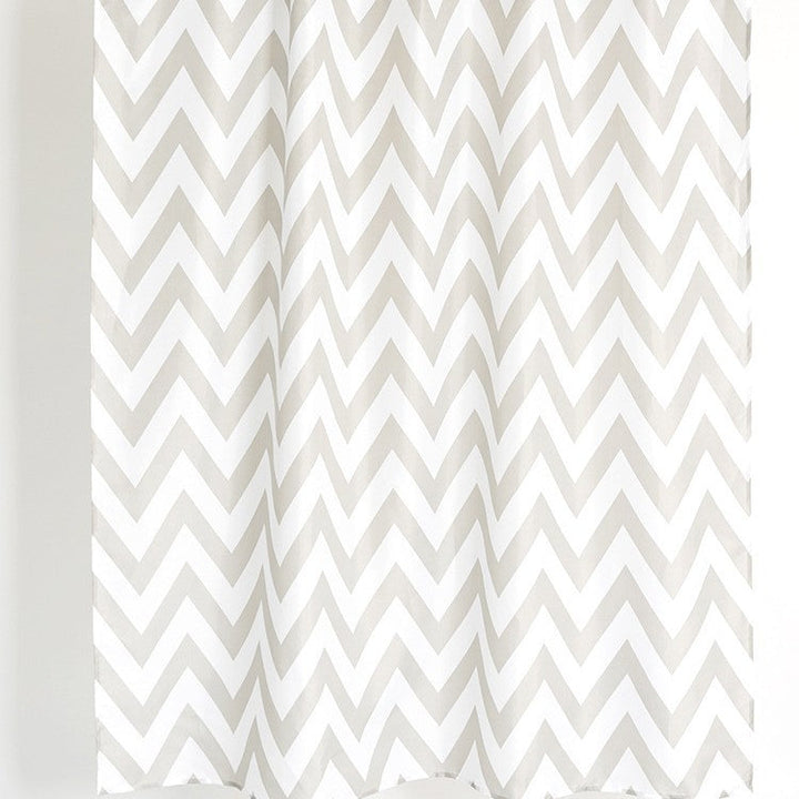 Chevron Pattern Shower Curtain Kalsten