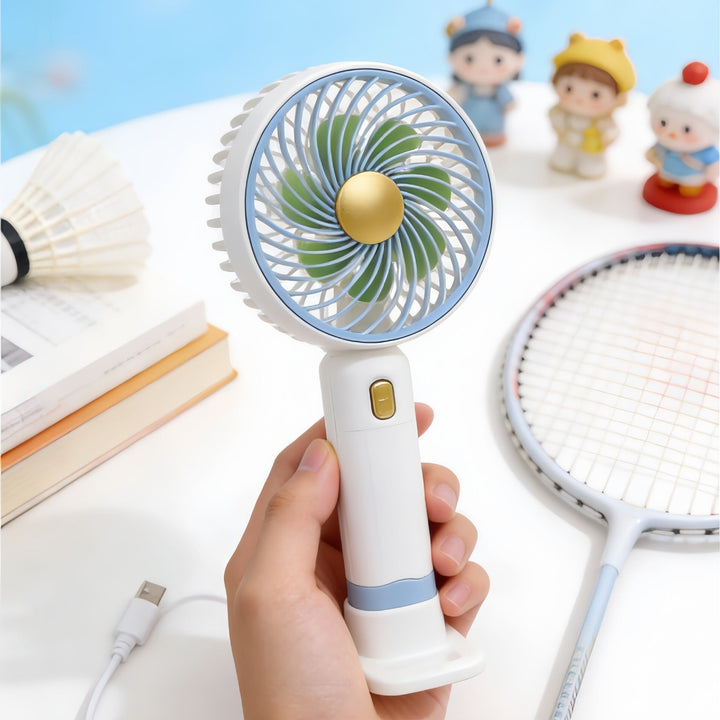 Ladies Portable Handheld Fan with Variable Speed Mode Kalsten