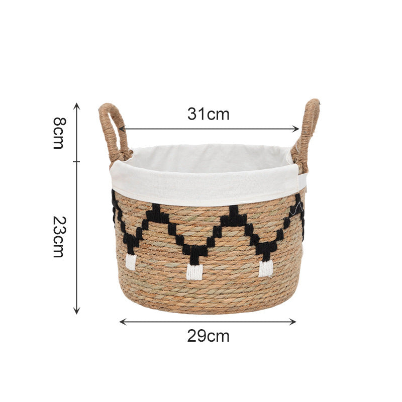 Decorative Woven Storage Basket Acalora