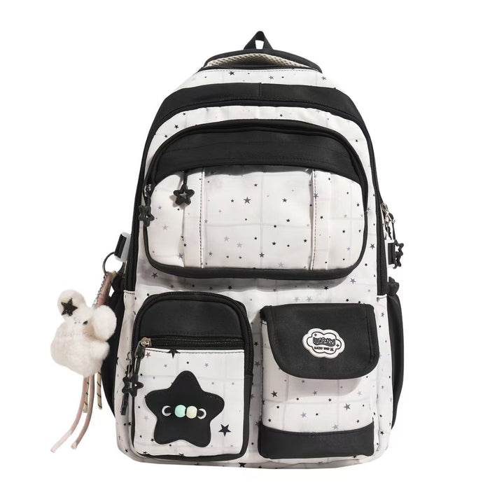 Star-Printed Multi-Functional Backpack Kalsten