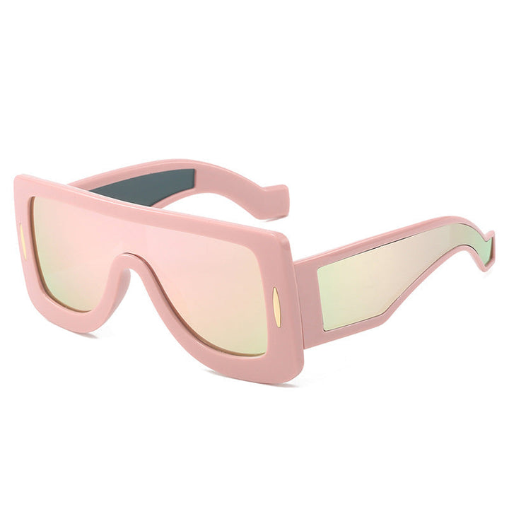 Ladies futuristic oversized sunglasses Kalsten