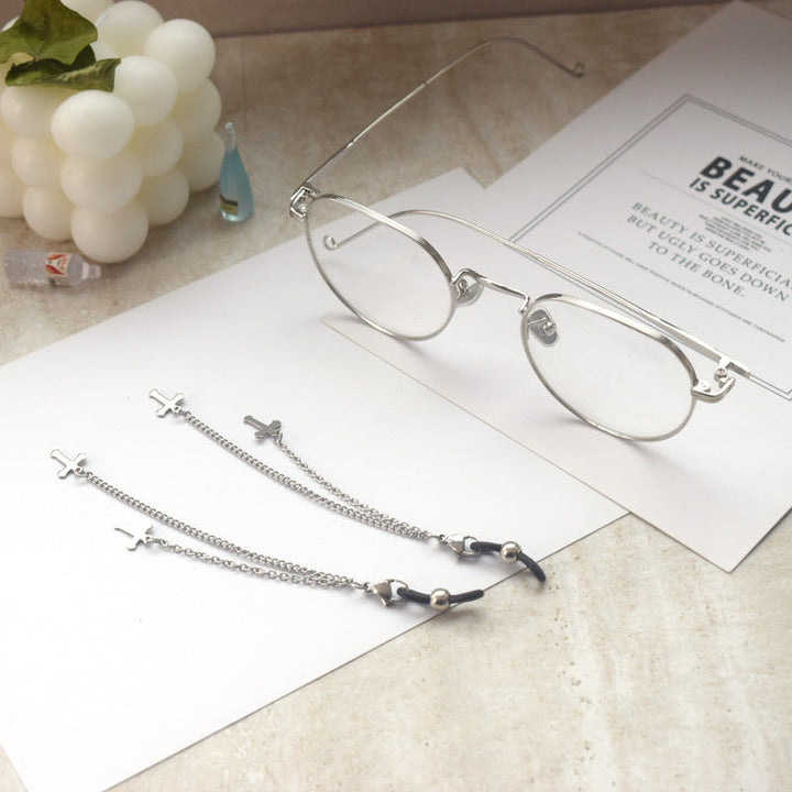 Durable Metal Eyewear Chain with Adjustable Fasteners Kalsten