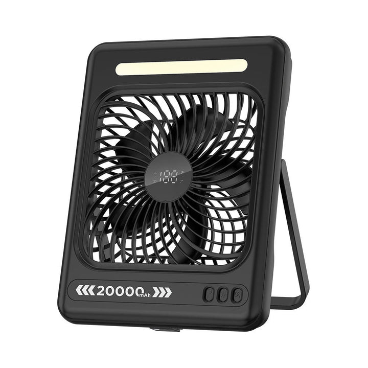 Unisex Digital Display Rechargeable Table Fan Kalsten