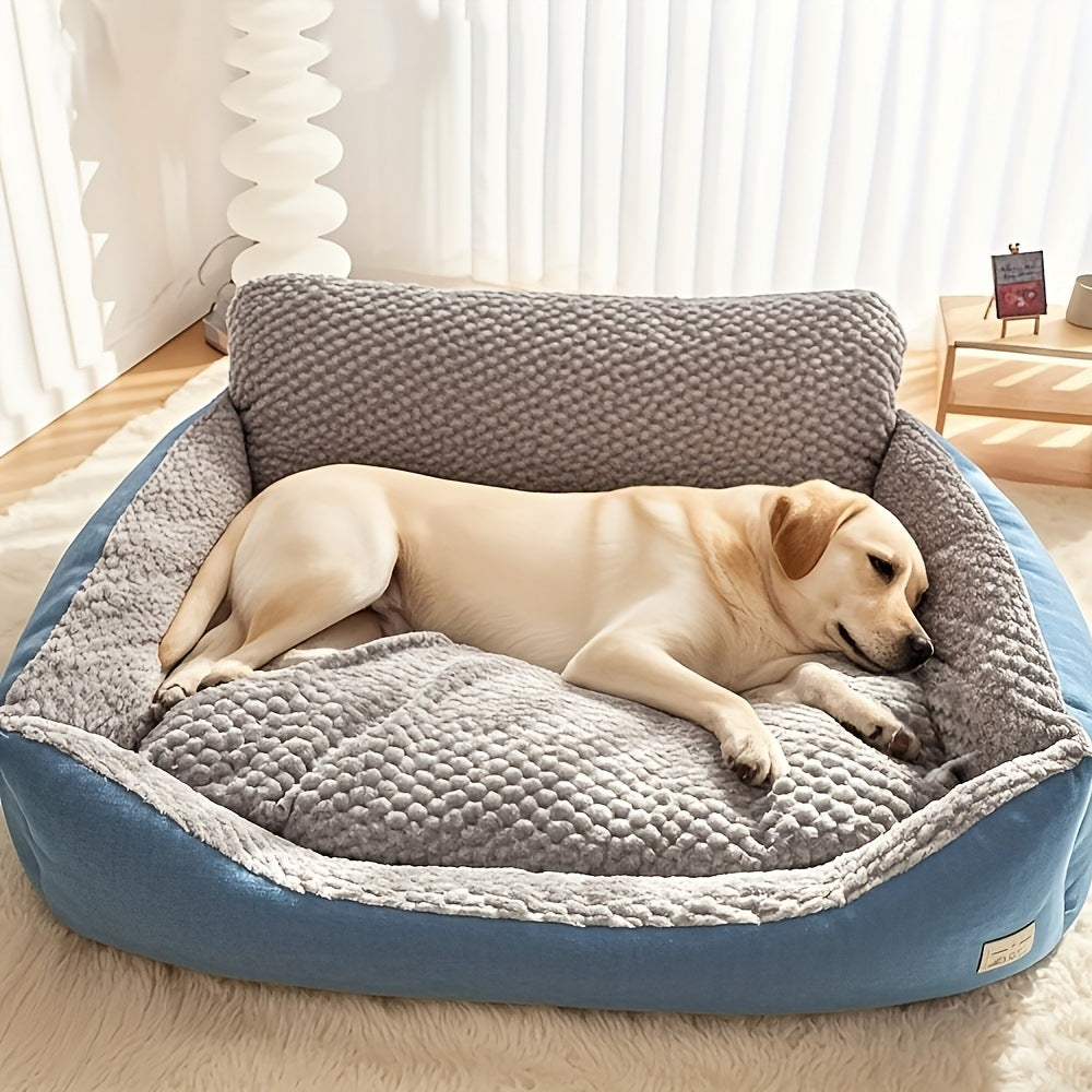 Plush Nesting Dog Bed