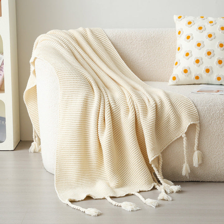 Women's high-quality knitted blanket Kalsten