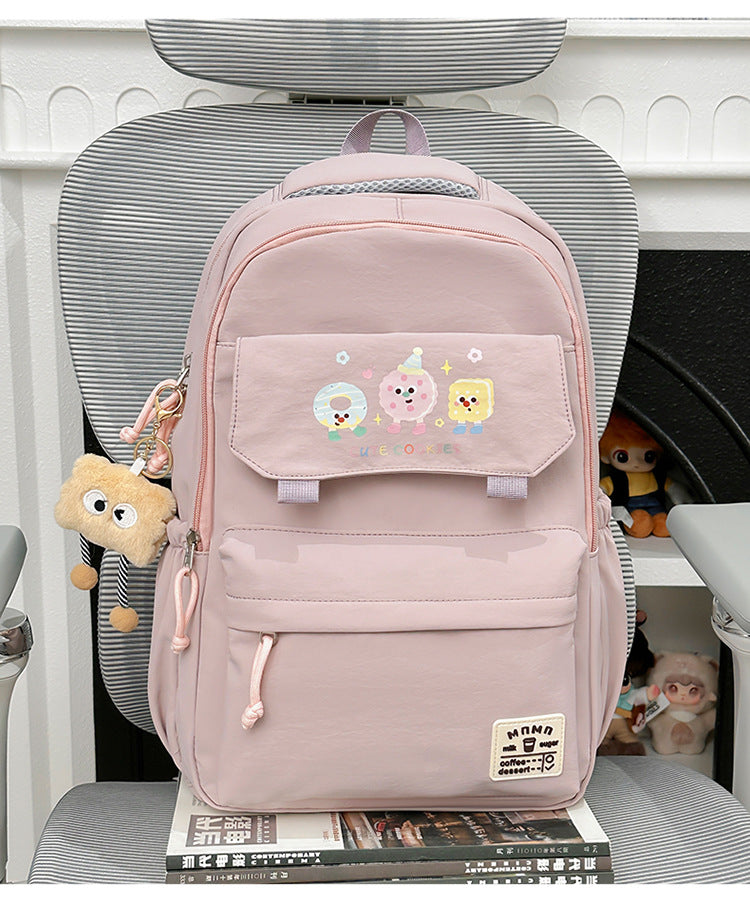 Whimsical Snack-Themed Backpack Kalsten