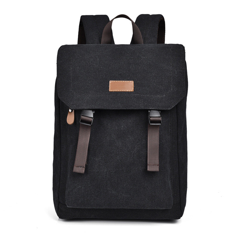 Vintage Style Canvas Backpack Kalsten