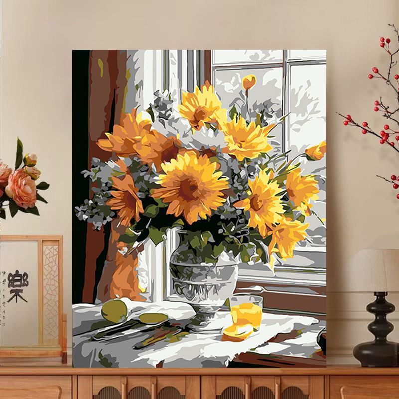 Floral Impressionist Canvas Art Print Kalsten