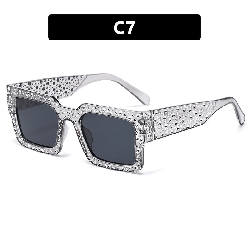 Women's extravagant sunglasses with sparkling accent Kalsten