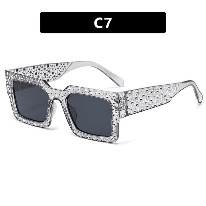 Women's extravagant sunglasses with sparkling accent Kalsten