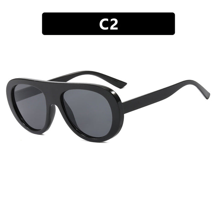 Women's stylish sunglasses with unique futuristic design Kalsten