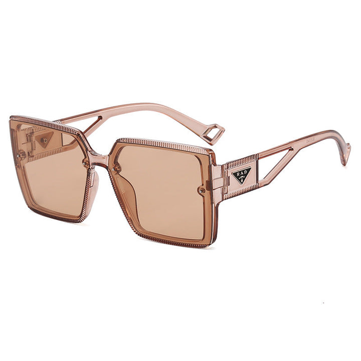 Women's fashionable square sunglasses with unique frame structure Kalsten