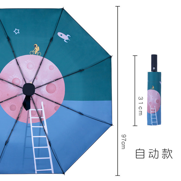 Women's Creative Graphic Umbrella Kalsten