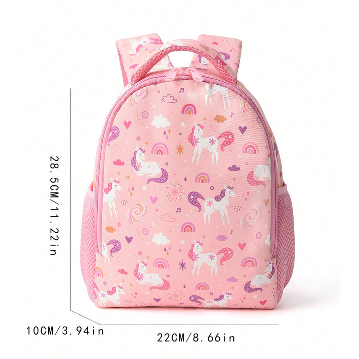 Glittering backpack with rainbow design Kalsten
