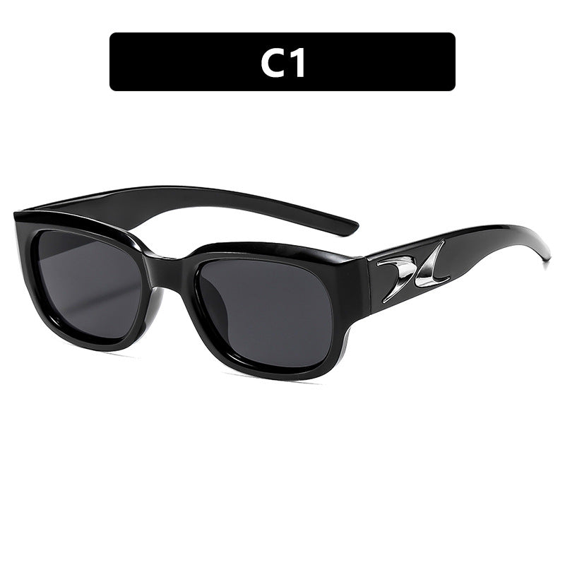 Women's sunglasses in fashionable retro design with stylish accents Kalsten