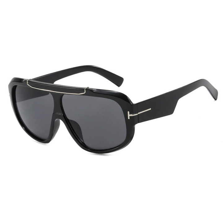 Ladies oversized sunglasses in a modern, transparent design Kalsten