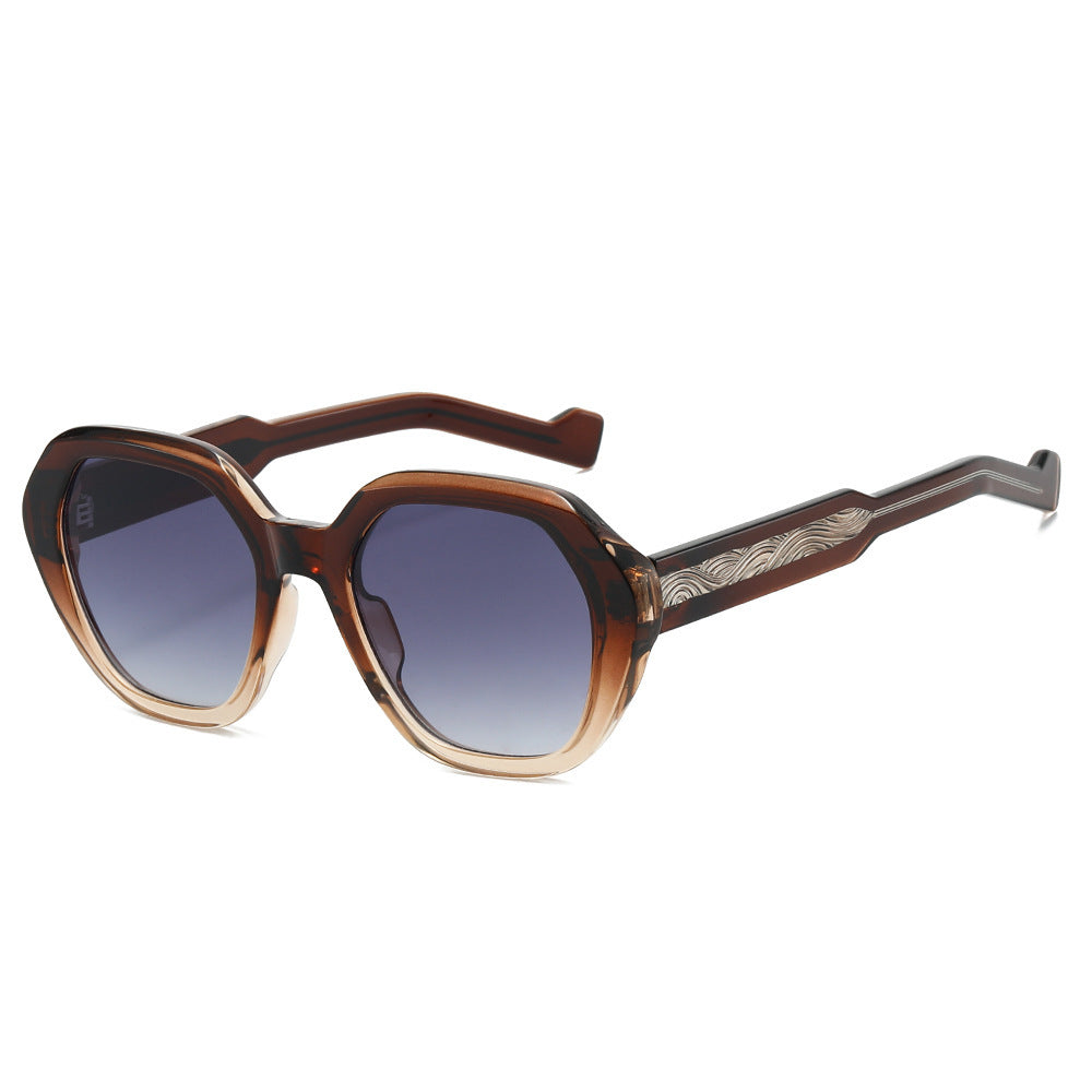 Women's elegant sunglasses in modern octagonal design Kalsten