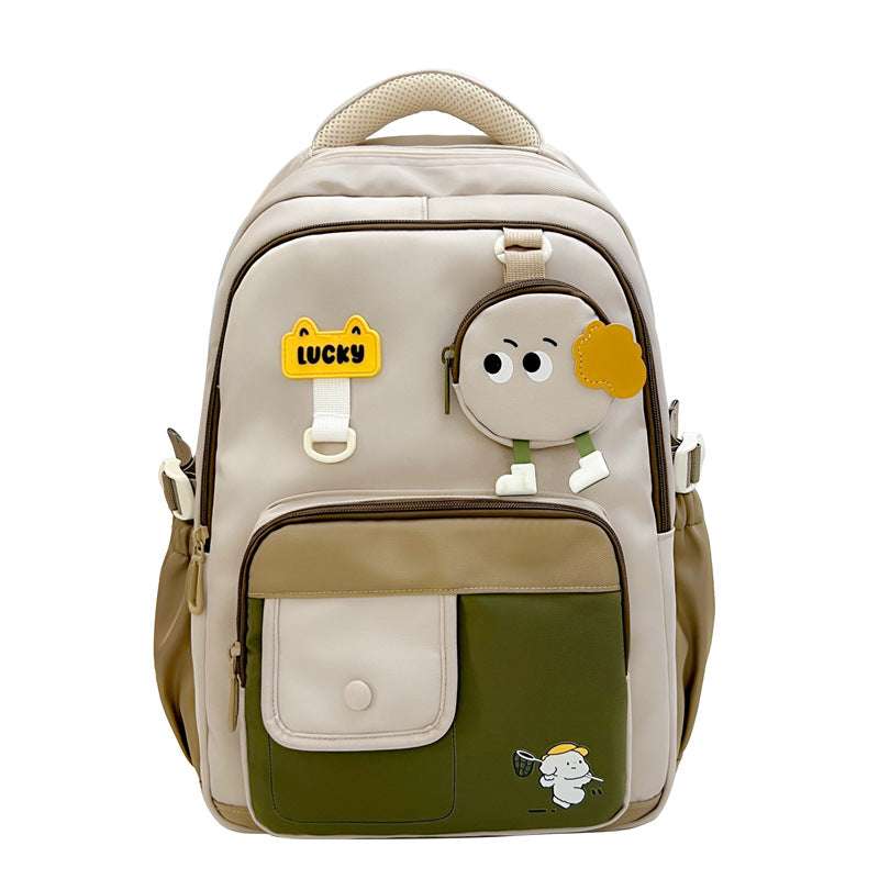 Playful Character Design School Backpack kalsten