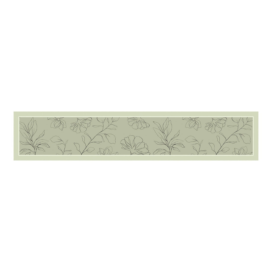 Floral Pattern Decorative Window Sill Mat Kalsten