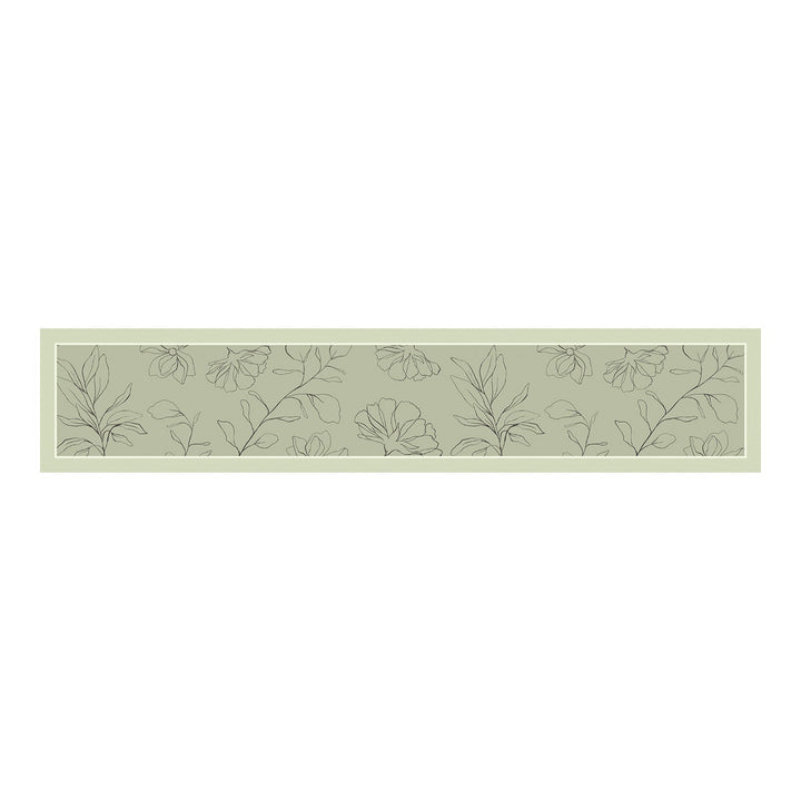Floral Pattern Decorative Window Sill Mat Kalsten