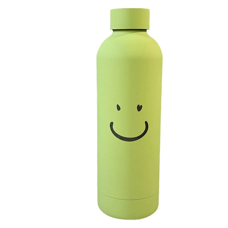 Women’s Insulated Bottle with Cheerful Smiley Design Kalsten