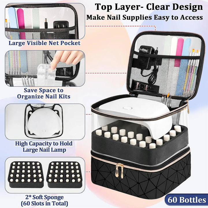 Cosmetic organizer with intelligent compartment system Kalsten