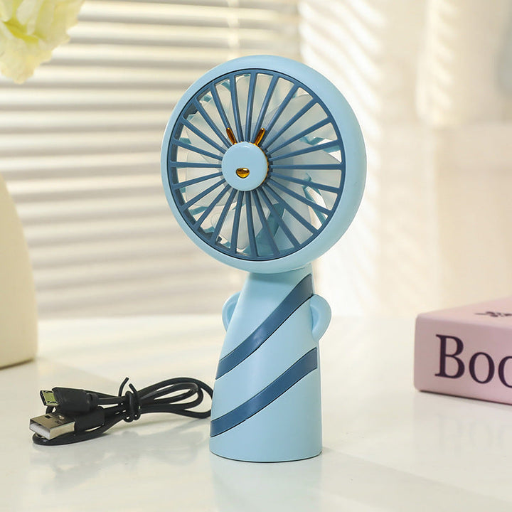 Women portable USB hand fan with cute design Kalsten