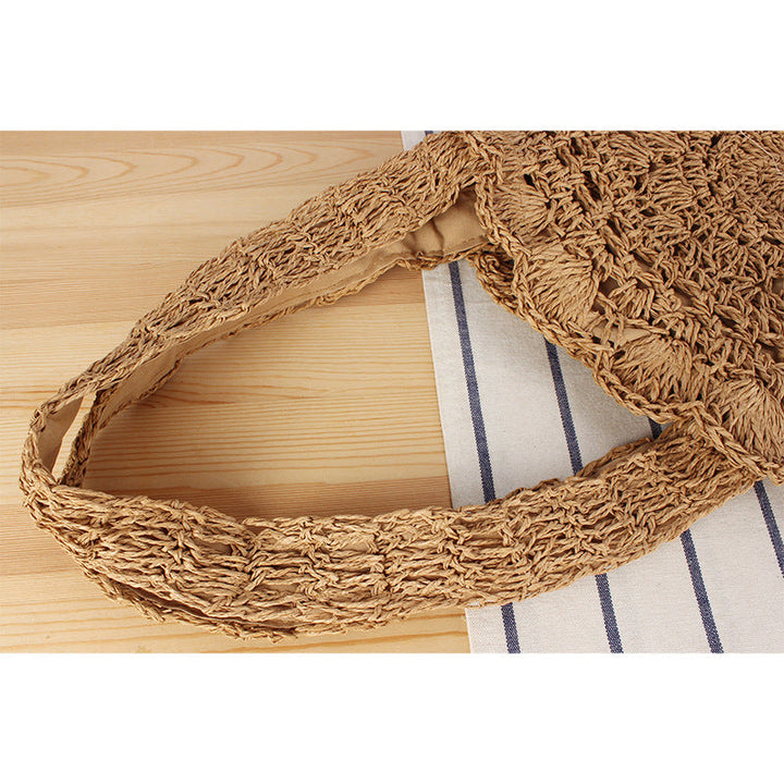 Handwoven bast bag Kalsten