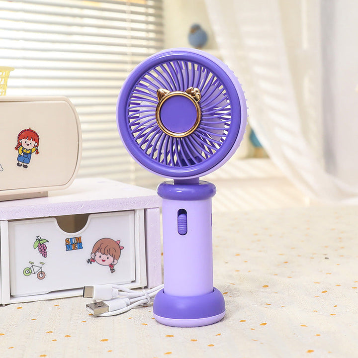 Ladies portable handheld fan in cute animal design Kalsten